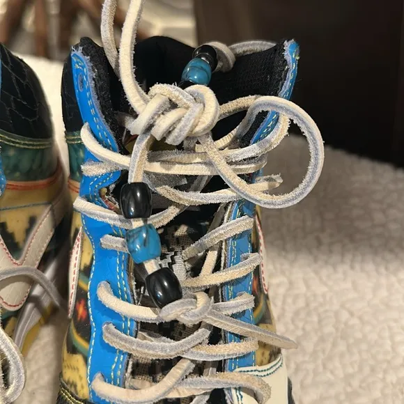 Nike Air Court Force High Premium Mexican Blanket - US 6.5 / UK 6 - 314429-114