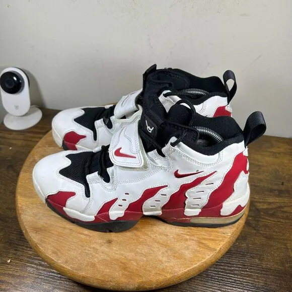 Nike Air Diamond Turf DT Max 96 Varsity‎ Red Shoes Men's Size 9.5 316408-161