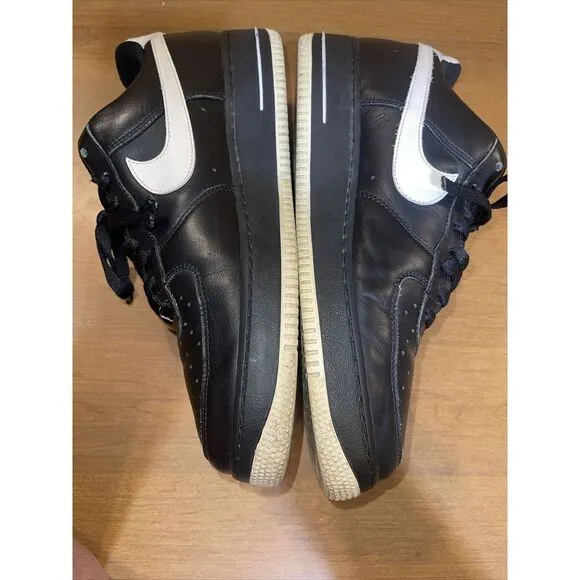 Nike Air Force‎ 1 Low Players Size 11 Black White Rare 315092-011 Year 2006