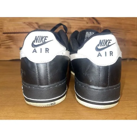 Nike Air Force‎ 1 Low Players Size 11 Black White Rare 315092-011 Year 2006