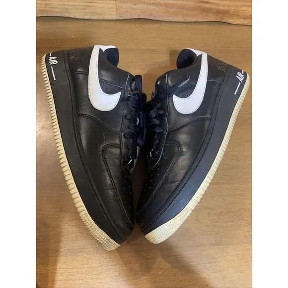 Nike Air Force‎ 1 Low Players Size 11 Black White Rare 315092-011 Year 2006