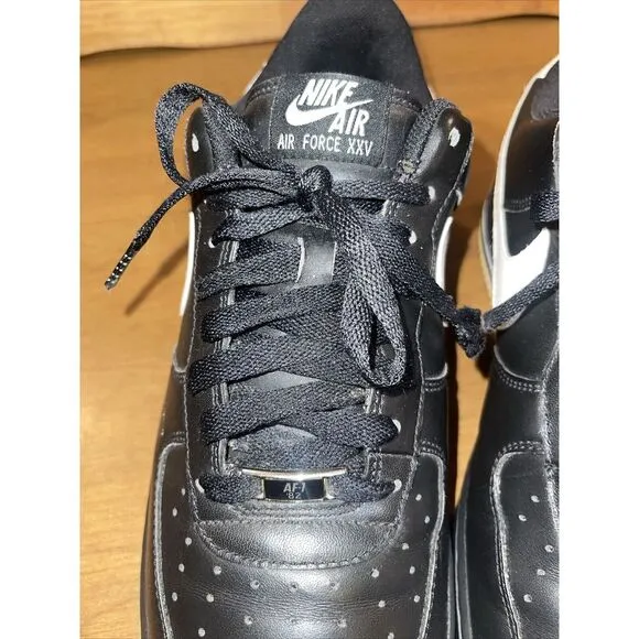 Nike Air Force‎ 1 Low Players Size 11 Black White Rare 315092-011 Year 2006