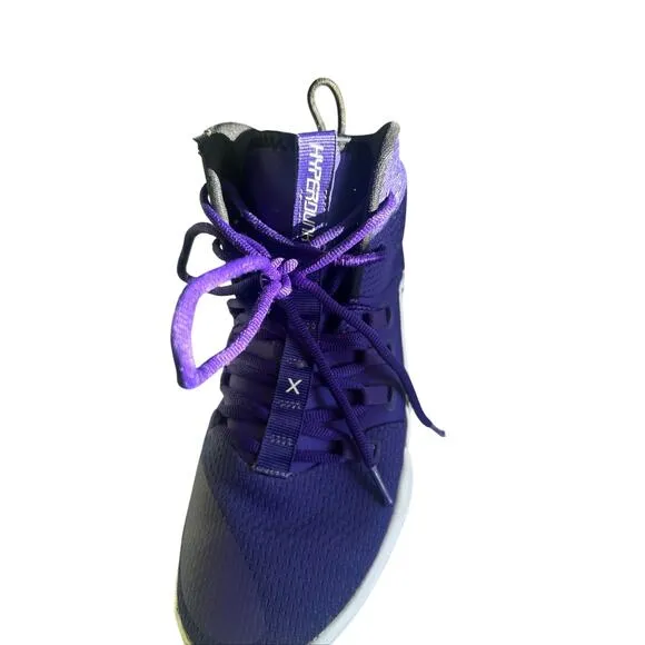 Nike Air Hyperdunks X TB, 2018 High Tops, purple, size 7