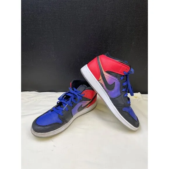 Nike Air Jordan 1 Mens Sunset Multicolor Sneakers Shoes Size 7 SKU 6495