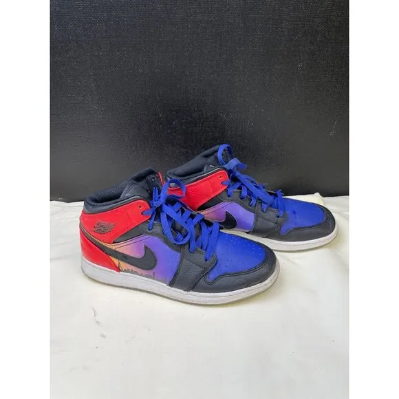Nike Air Jordan 1 Mens Sunset Multicolor Sneakers Shoes Size 7 SKU 6495