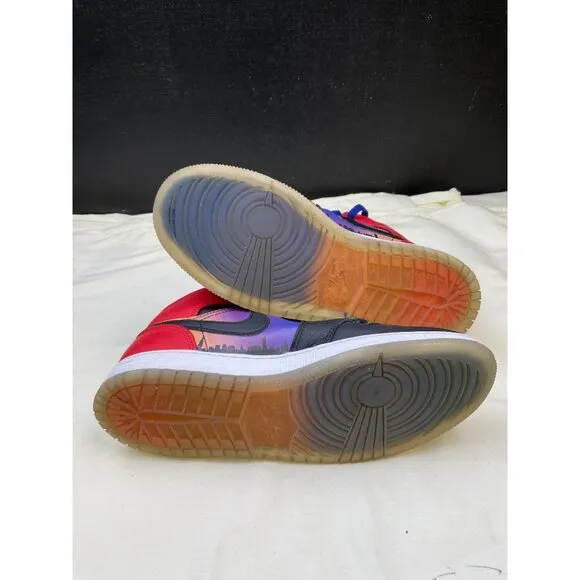 Nike Air Jordan 1 Mens Sunset Multicolor Sneakers Shoes Size 7 SKU 6495