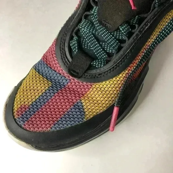 Nike Air Jordan 36 XXXVI Low Black Multi-Color Basketball YOUTH SIZE 5
