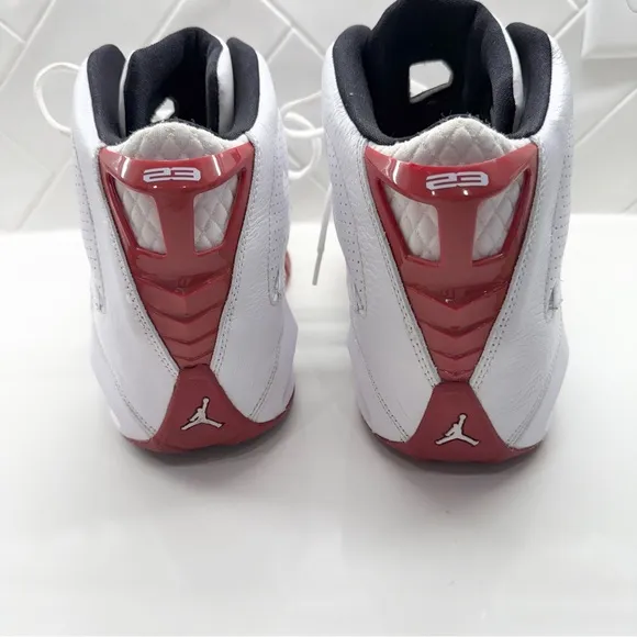 Nike Air Jordan B'Loyal Chicago White Varsity Red Black 315317-160 sz 13 Men's