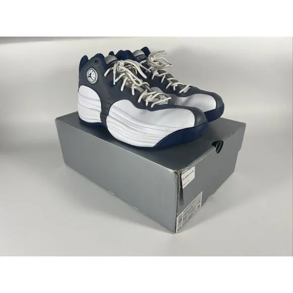 Nike Air Jordan Jumpman Team 1 White/French Blue-Flint Grey Size 11.5 CZ9171-100