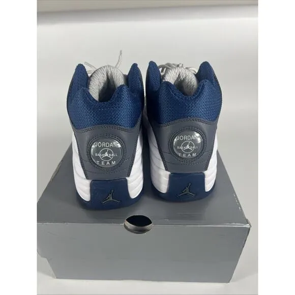 Nike Air Jordan Jumpman Team 1 White/French Blue-Flint Grey Size 11.5 CZ9171-100