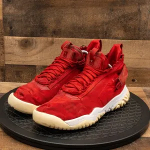 NIKE AIR JORDAN PROTO REACT MENS ATHLETIC SHOES RED LOW RUNNING GYM SIZE 10