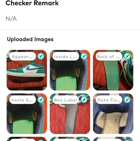Nike Air Jordan‎ Retro V.1 481177 302 Court Green/ Navy White ✅️✅️ Verified 10.5