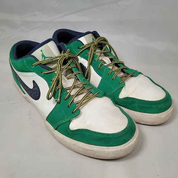 Nike Air Jordan‎ Retro V.1 481177 302 Court Green/ Navy White ✅️✅️ Verified 10.5