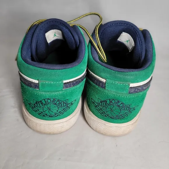 Nike Air Jordan‎ Retro V.1 481177 302 Court Green/ Navy White ✅️✅️ Verified 10.5