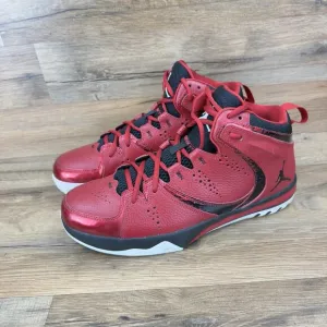 NIKE AIR JORDAN Size 10.5 Phase 23 2 Gym Red Black Cement Red 602671-600