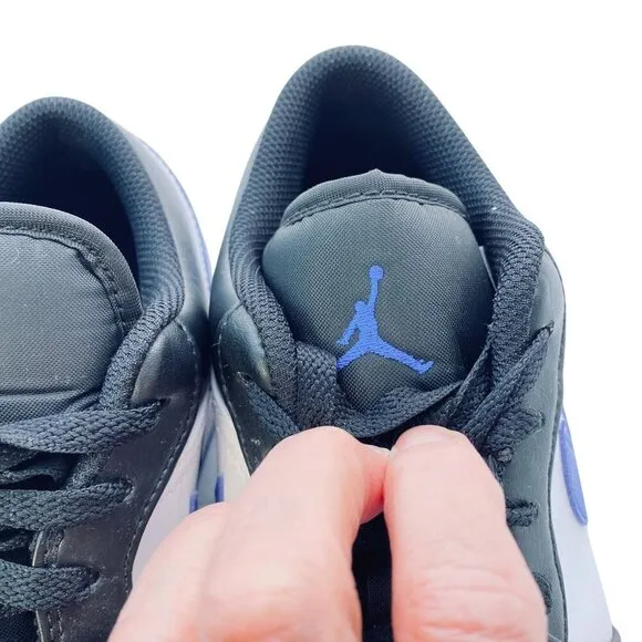 Nike Air Jordan VQ2 Low Mens 553558-140 Sneakers Royal Blue/Black/White Size 10