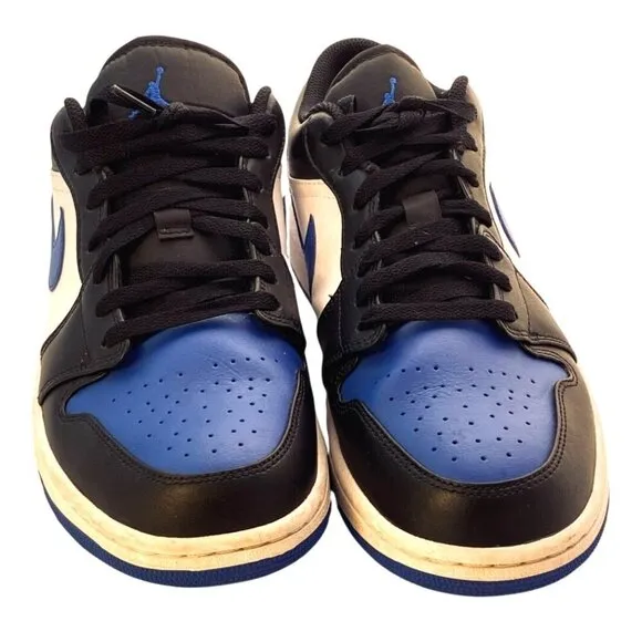 Nike Air Jordan VQ2 Low Mens 553558-140 Sneakers Royal Blue/Black/White Size 10