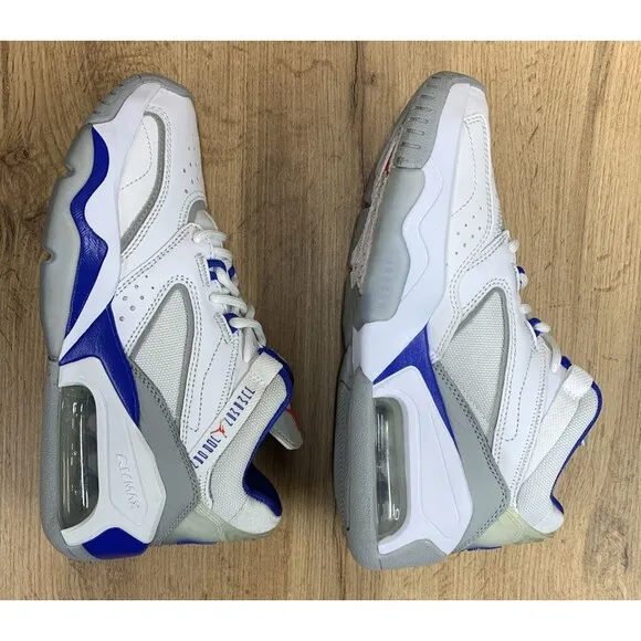Nike Air Jordan Youth Point Lane Sneakers White Blue Trainer DA8032-101 Size 5.5