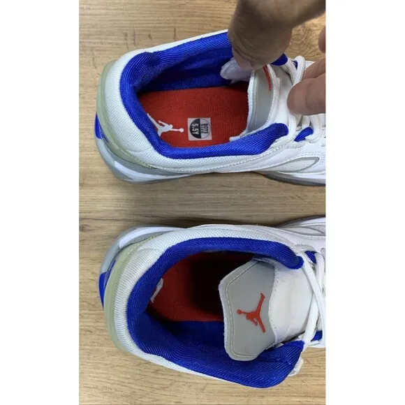 Nike Air Jordan Youth Point Lane Sneakers White Blue Trainer DA8032-101 Size 5.5