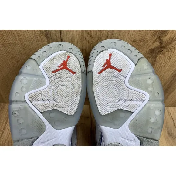 Nike Air Jordan Youth Point Lane Sneakers White Blue Trainer DA8032-101 Size 5.5