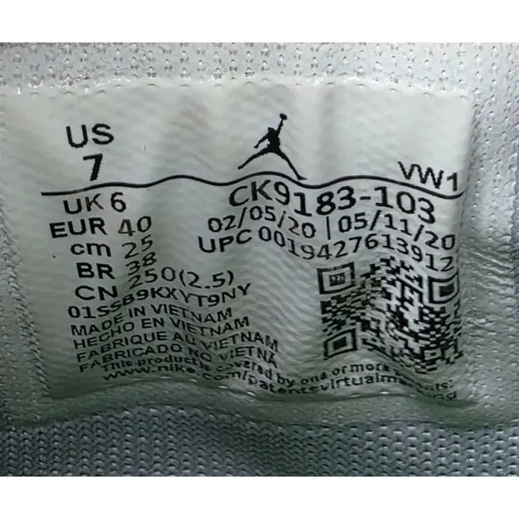 Nike Air Jordan Zoom '92 Basketball Shoes White Lucky Green CK9183-103 Men's 7