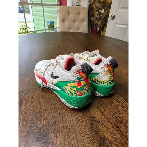 Nike Air Jordan Zoom '92 Basketball Shoes White Lucky Green CK9183-103 Men's 7