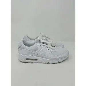 Nike Air Max 90 (2021) Shoes Triple White Size 6.5 DH8010-100