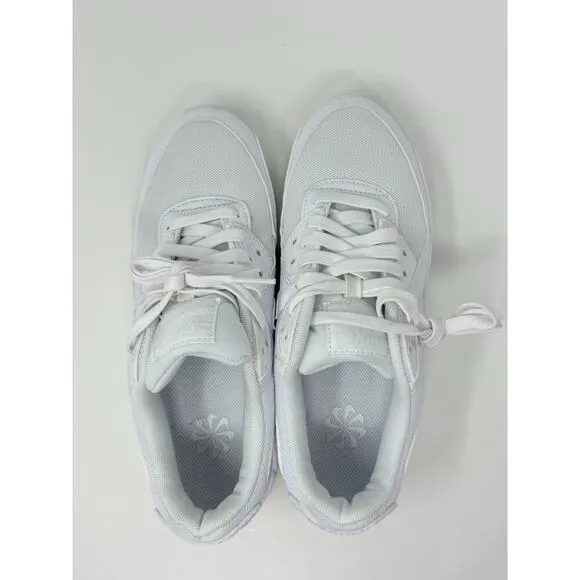 Nike Air Max 90 (2021) Shoes Triple White Size 6.5 DH8010-100
