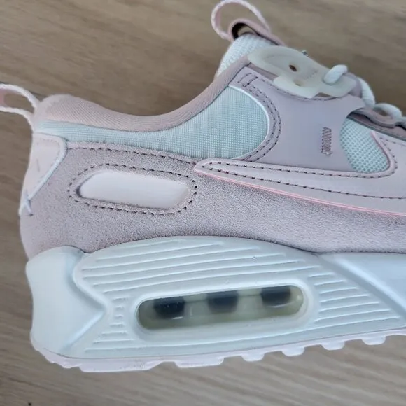 ⭐Nike Air Max 90 Futura Men Shoes Sz 10 Barley Rose Pink Sneakers DM9922-104