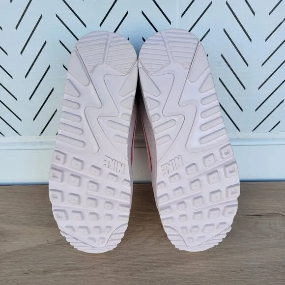 ⭐Nike Air Max 90 Futura Women Shoes Sz 11.5 Barley Rose Pink Sneakers DM9922-104