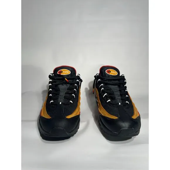 Nike Air Max 95 Black Cosmic Clay Kumquat Sneakers Shoes Men’s Size 8.5 Raygun