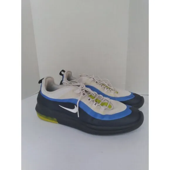 Nike Air Max Axis Sneakers Running Shoes Athletic Blue‎ White Casual