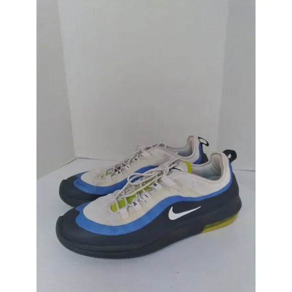Nike Air Max Axis Sneakers Running Shoes Athletic Blue‎ White Casual