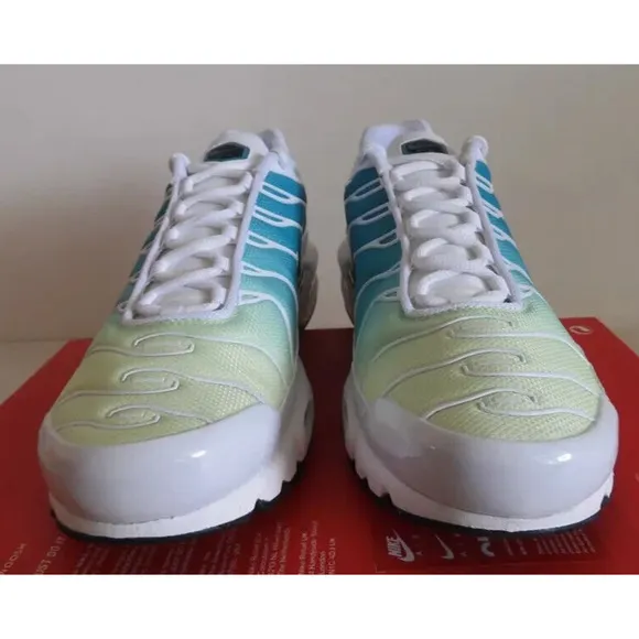 Nike Air Max Plus Tn White-Black-Dusty Cactus Womens Sz 10 [DZ3670-102]