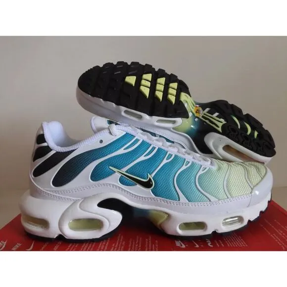 Nike Air Max Plus Tn White-Black-Dusty Cactus Womens Sz 10 [DZ3670-102]