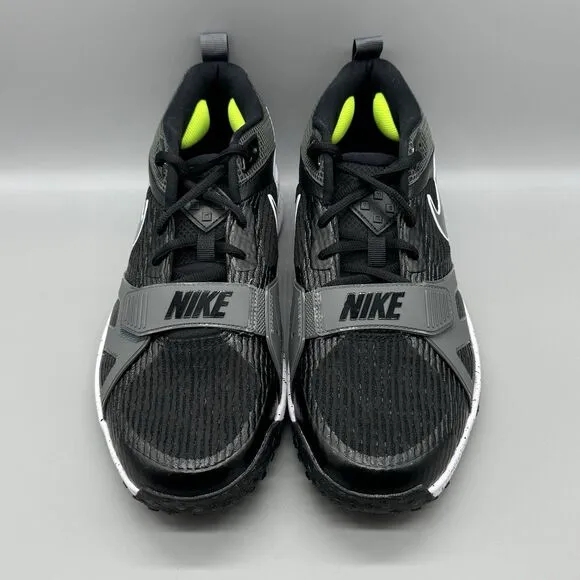 Nike Air Zoom Diamond Elite Turf Baseball Men's Size 12.5 Shoes Cleats Black