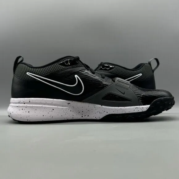 Nike Air Zoom Diamond Elite Turf Baseball Men's Size 12.5 Shoes Cleats Black