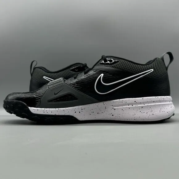 Nike Air Zoom Diamond Elite Turf Baseball Men's Size 12.5 Shoes Cleats Black