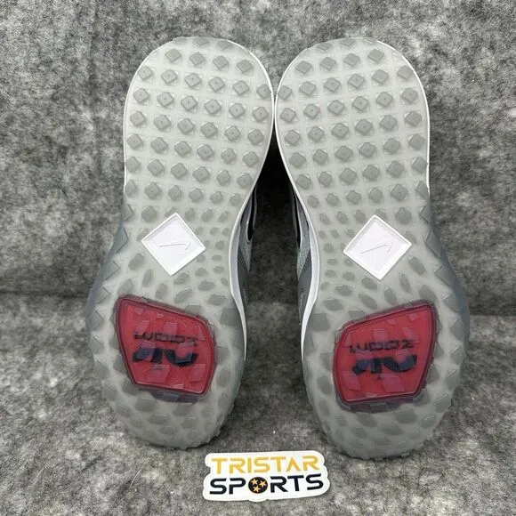 Nike Air Zoom Diamond Elite Turf Baseball Shoes Mens Size 8.5 Gray DZ0503-002
