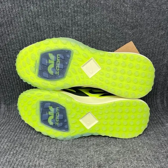 Nike Air Zoom Diamond Elite Turf Baseball Shoes Volt Black FV6100-001 Men's 11