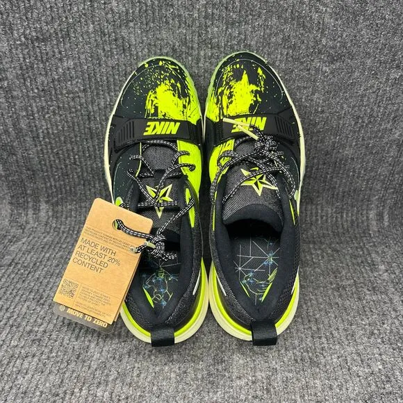 Nike Air Zoom Diamond Elite Turf Baseball Shoes Volt Black FV6100-001 Men's 11