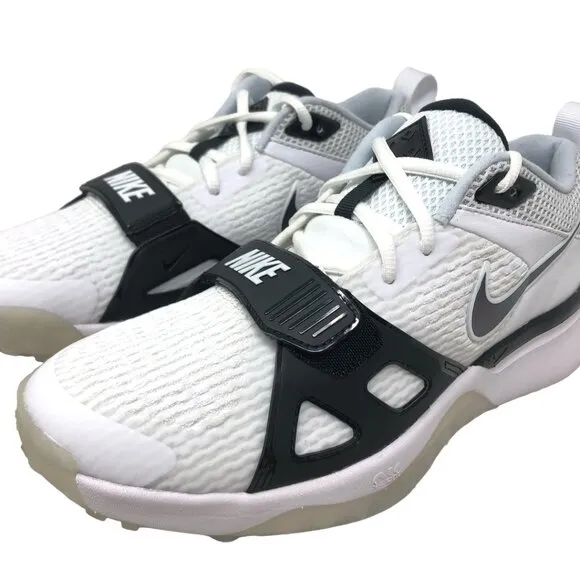 Nike Air Zoom Diamond Elite Turf White Iridescent Mens Baseball Shoes DZ0503 103