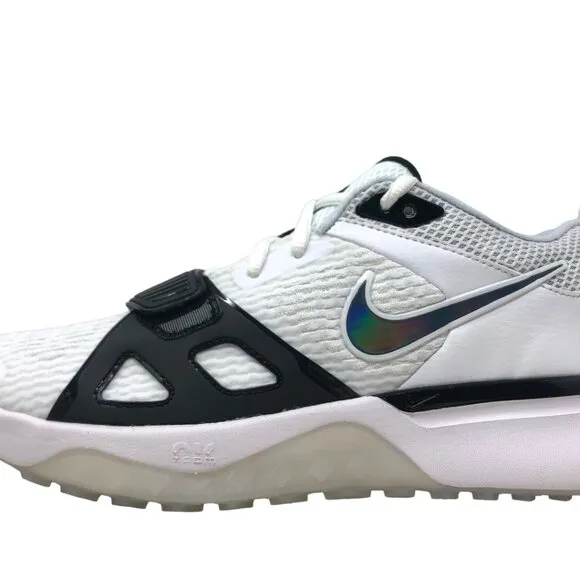 Nike Air Zoom Diamond Elite Turf White Iridescent Mens Baseball Shoes DZ0503 103