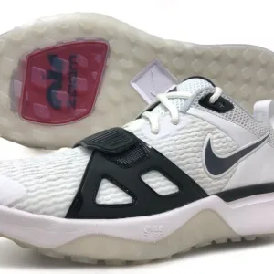 Nike Air Zoom Diamond Elite Turf White Iridescent Mens Baseball Shoes DZ0503 103
