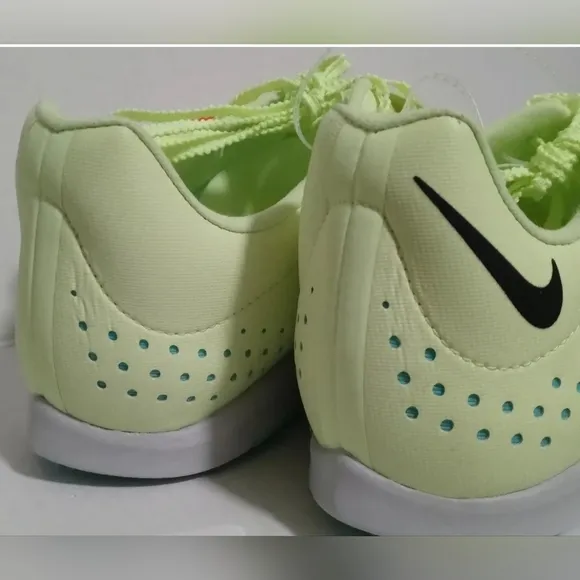 Nike Air Zoom Elite Long Jump Barely Volt Hyper Orange Shoes