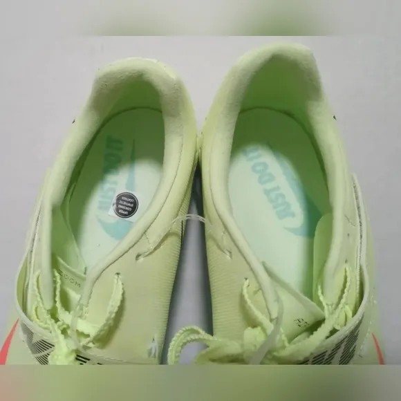 Nike Air Zoom Elite Long Jump Barely Volt Hyper Orange Shoes