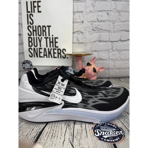 Nike Air Zoom GT Cut 2 Basketball Shoes Mens 15 Black NBA Performance Sneakers
