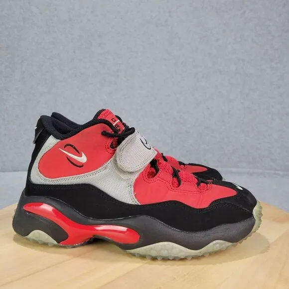 Nike Air Zoom Kids 4.5Y Turf QS Michael Schumacher Barry Sanders Ferrari Shoes