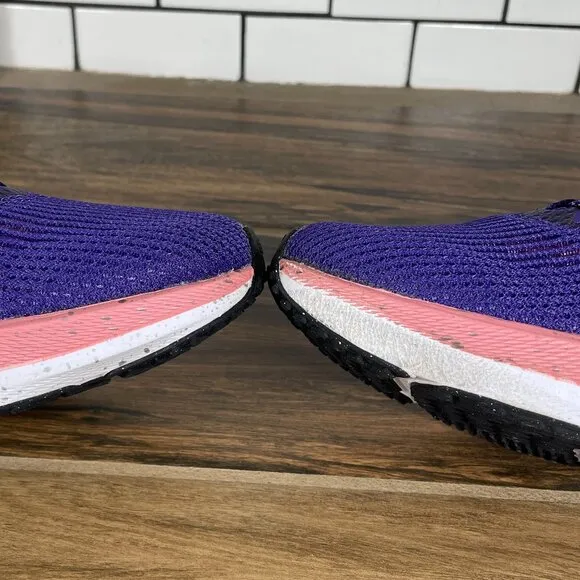 Nike Air Zoom Pegasus 40 Womens Size 7.5 Running Shoes Purple Athletic Sneaker
