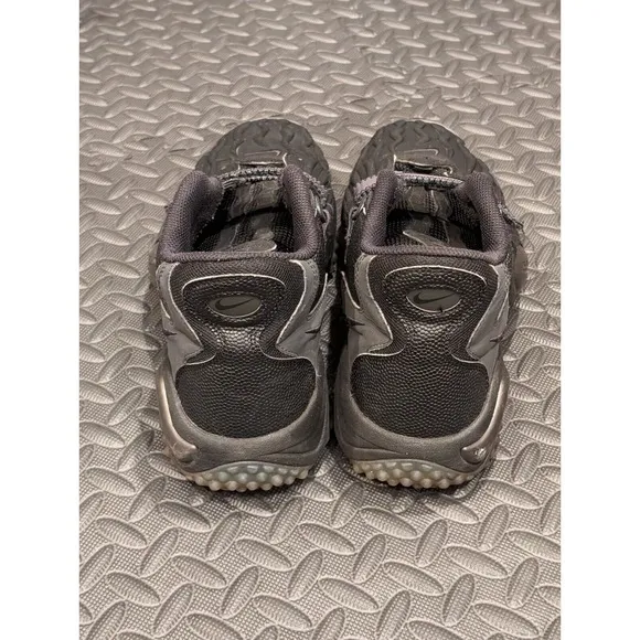 Nike Air Zoom Turf Jet 97 Barry Sanders‎ Mens 11.5 Triple Black Sneakers Shoes